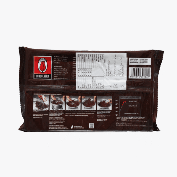 TULIP MILK COMPOUND CHOCOLATE - Image 2