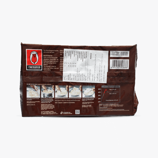 Tulip White Compound Chocolate - Image 2