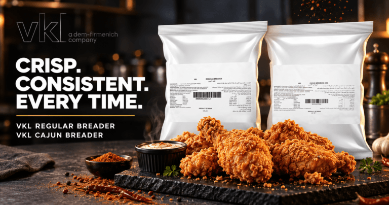 VKL Regular & Cajun Breader: Consistent Crispy Coating for Foodservice